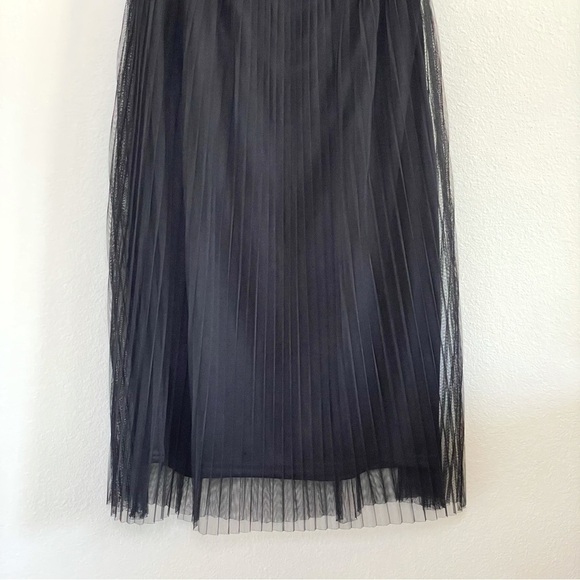 Sue Wong Nocturne Vintage 90s Embroidered Bead Detail Fairy Goth Halter Dress 6 - Picture 4 of 16